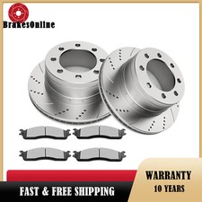Rear brake rotors for sale  USA