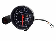 Autometer 3904 Sport Comp Monster Tach 0-9000 RPM com tacômetro de luz de mudança FUNCIONA comprar usado  Enviando para Brazil