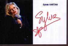 Sylvie vartan autographe d'occasion  Niort
