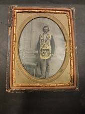 Ferrotype representing franc d'occasion  Expédié en Belgium
