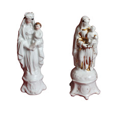 Statuettes porcelaine vierge d'occasion  Niort