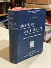 Ricettario dell elettricista usato  Italia