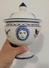 Antica zuppiera ceramica usato  Spinetoli