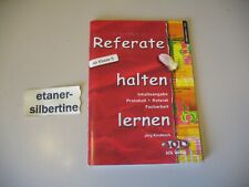 Referate lernen jörg gebraucht kaufen  Stade