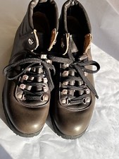 Leather brown boots for sale  ALTON