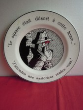 Assiette porcelaine héros d'occasion  Écos
