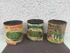 Anciennes boîtes conserve d'occasion  Arinthod