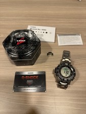 Usado, Relógio Casio masculino Pro Trek PRW3500T-7CR pulseira solar de titânio 56 mm comprar usado  Enviando para Brazil