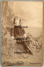 Cabinet card girl for sale  CHESTERFIELD