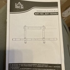 Homcom pull bar for sale  BURTON-ON-TRENT