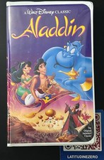 Aladdin vhs disney usato  Italia