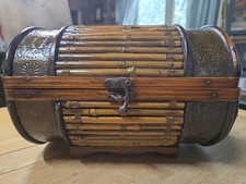 Hinged wood wicker for sale  Merkel