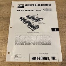 Massey ferguson gang for sale  Mount Holly Springs