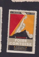 Ancienne vignette étiquette d'occasion  France