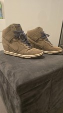 Vintage 2012 Nike Sky Hi dunk Womens Size 37.5 EU Braun Sneaker *RARE* comprar usado  Enviando para Brazil