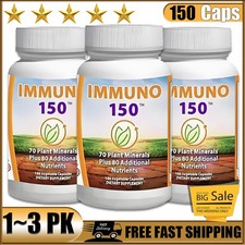 1~3PACK IMMUNO 150 THE ULTIMATE MULTI VITAMINA, REFORÇO IMUNOLÓGICO, Expira em 2028, 150-CAP comprar usado  Enviando para Brazil