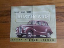 Vintage austin a40 for sale  SHEPPERTON