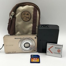 SONY Cyber-Shot DSC-W350 Gold Digital Camera 14.1MP Charger Japanese Language comprar usado  Enviando para Brazil