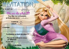 Cartes invitation anniversaire d'occasion  Lapalud