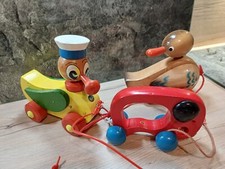 Nachziehspielzeug holzente ret gebraucht kaufen  Neustadt b.Coburg