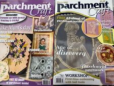 Parchment craft magazines for sale  RIPLEY