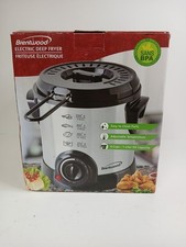 Usado, NOVA Fritadeira Elétrica Brentwood DF-701 1 Litro 33oz Aço Inoxidável 1L DF701  comprar usado  Enviando para Brazil