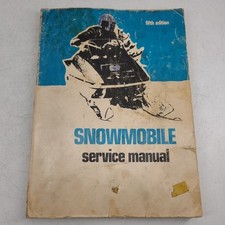 Vintage snowmobile service for sale  Iron River