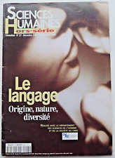 Sciences humaines langage d'occasion  Ris-Orangis