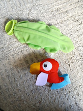 Fisher Price Rainforest Jumperoo SOMENTE PEÇA DE REPOSIÇÃO Tecido de Papagaio Suspenso, usado comprar usado  Enviando para Brazil