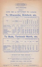 British railways handbill for sale  WATFORD