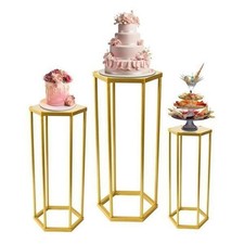 Hexagon pedestal stands for sale  Bay Minette