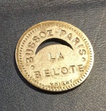 Jeton consommer belote d'occasion  Aigues-Mortes