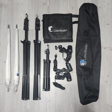 Guarda-chuva LimoStudio (LED super brilhante) 1200W saída estúdio fotográfico usado, usado comprar usado  Enviando para Brazil