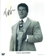 Vince mcmahon authentic for sale  Brandon