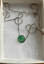 Jadecollier hals kette gebraucht kaufen  Berlin