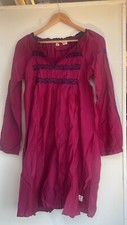 Mini vestido de crochê Odd Molly Anthropologie bordado manga longa renda M-2 novo comprar usado  Enviando para Brazil