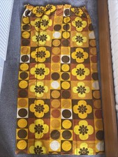 Vintage fabric curtains for sale  MANSFIELD