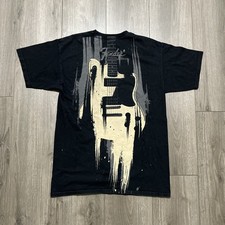 Camiseta masculina guitarra Fender Custom Shop M preta manga curta  comprar usado  Enviando para Brazil