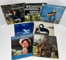Folk Rock Vinyl LP Lot Joni Mitchell Blue Simon Garfunkel Van Morrison Lightfoot comprar usado  Enviando para Brazil
