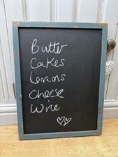 Painted rectangular blackboard for sale  TELFORD