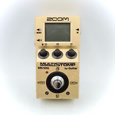 Pedal de efeitos múltiplos guitarra ZOOM MS-50G MultiStomp ouro limitado 000103 comprar usado  Enviando para Brazil