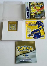 Pokemon Gold NTSC EUA MUITO BOM ESTADO Caixa Genuína Nintendo Game Boy Color Nova Bateria comprar usado  Enviando para Brazil