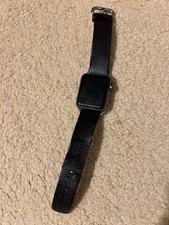 Apple Watch Series 1 estojo de alumínio, 38 mm, cinza espacial com pulseira de couro comprar usado  Enviando para Brazil