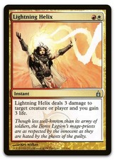 mtg magic lightning helix ravnica ENGLISH Hélice d'éclairs comprar usado  Enviando para Brazil