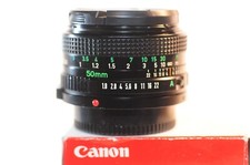 Lente Canon FD 50mm f/1.8 PRIME para programa A1 AE-1 T90 F-1N AT-1 T-60 T70 FTBn comprar usado  Enviando para Brazil