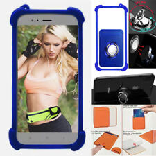 Capa protetora de silicone elástica + bolsa de cartão + suporte de anel para BLU G44, usado comprar usado  Enviando para Brazil