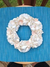 Seashell wreath coral for sale  Sioux City