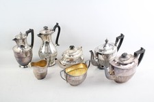 Silver plate tea for sale  LEEDS