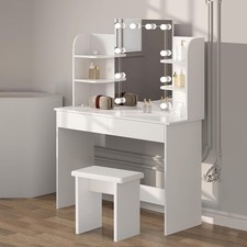 White dressing table for sale  LEICESTER
