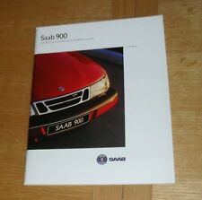 Saab 900 brochure for sale  FAREHAM